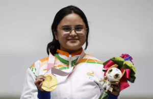 અવની લખેરાએ શૂટરમાં ટોક્યો પેરાલિમ્પિકમાં દેશને અપાવ્યો પ્રથમ ગોલ્ડ મેડલ