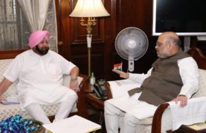 પંજાબ કોંગ્રેસમા ઘમાસાણ, અમિત શાહને મળ્યા કેપ્ટન અમરિંદર સિંહ