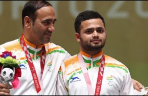 ટોક્યો પેરાલિમ્પિક્સમાં ભારતના નામે વઘુ બે મેડલ, શૂટિંગમાં મનીષે ગોલ્ડ અને સિંહરાજે સિલ્વર જીત્યો