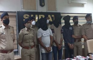 સુરતમાં ડ્રગ્સની હેરાફેરીનો પર્દાફાશ, 28.49 લાખના મુદ્દામાલ સાથે 3 આરોપીઓને ઝડપી પાડ્યા