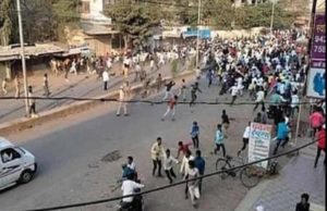 ત્રિપુરામાં ફેલાયેલી હિંસા અફવાની અસર અમરાવતી માં જોવા મળી, ફૂંકવામાં આવી દુકાનો, BJP કાર્યકર્તાઓ પર લાઠીચાર્જ