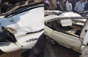 ગોંડલ નજીક એસ.ટી.બસ અને કાર વચ્ચે અકસ્માત સર્જાયો, ઘટના સ્થળે 5ના મોત