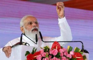 PM નરેન્દ્ર મોદીએ યૂપીના શાહજહાંપુરમાં ગંગા એક્સપ્રેસ વેનો શિલાન્યાસ કર્યો