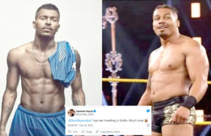 ભારતીય ક્રિકેટર હાર્દિક પંડ્યાનો જુડવા WWEમાં દેખાયો!