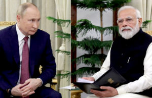 પ્રધાનમંત્રી મોદીએ રશિયાના રાષ્ટ્રપતિ વ્લાદિમીર પુતિન સાથે કરી વાત