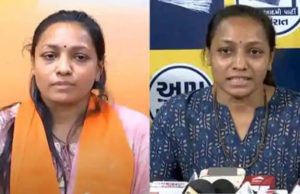 ‘આપ’નો સાથ છોડીને ભાજપમાં ગયેલા સુરતના સસ્પેન્ડેડ મહિલા કોર્પોરેટરની 45 દિવસમાં જ ઘરવાપસી!