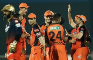 IPL-2022; હૈદરાબાદે બેંગ્લોરનેે 9 વિકેટે હરાવ્યું, હૈદરાબાદની સતત 5મી જીત, યેન્સન-નટરાજને 3-3 વિકેટ લીધી; કોહલી-કાર્તિક ગોલ્ડન ડક!