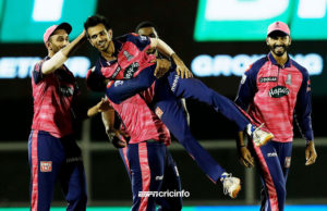 IPL-2022: “શિલ્પા”એ 7 રનથી “શાહરૂખ”ને હરાવ્યો; ચહલે હેટ્રિક લીધી, ફિન્ચ-શ્રેયસની અર્ધસદી એળે ગઈ!