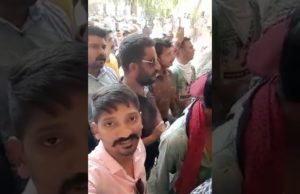 જીતુ વાઘાણી કોણ છે ? કાપલી ચોરનો બાપ છે : શિક્ષણમંત્રી વિરુદ્ધ લાગ્યા નારા, જુઓ Video
