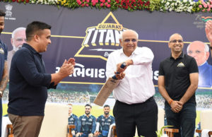 CMનો ક્રિકેટ પ્રેમ : મારે ફિલ્ડિંગ ભરવાની આયી નથી, જ્યારે ભી કરી ત્યારે બેટિંગ જ કરી છે! : ભૂપેન્દ્ર પટેલ