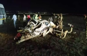 રાયપુરમાં મોટી દુર્ઘટના; એરપોર્ટ પર લેન્ડિંગ સમયે સરકારી હેલિકોપ્ટર થયું ‘ક્રેશ’, બંને પાયલટનાં મોત!