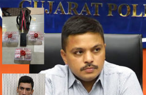 ડ્રગ્સ પેડલર: “રંગીલું” રાજકોટમાં પગમાં પહેરવાના સ્લીપરને ચીરી અંદર 5.49 લાખનું હેરોઇન અને MD ડ્રગ્સ છૂપાવ્યું, વિદ્યાર્થીઓને પહોંચાડતો હોવાની શંકા