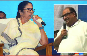 મમતાએ મધ્યપ્રદેશ સાથે પેટની કરી તુલના : 125 કિલો વજનવાળા કાર્યકર્તાના વધી રહેલા પેટને જોઈ પૂછ્યું – તમારું મધ્યપ્રદેશ આટલું કેમ વધી રહ્યું છે?