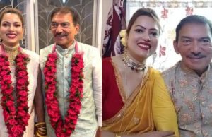 પ્રથમ પત્નિ લીધી મંજૂરી; પૂર્વ ક્રિકેટર 66 વર્ષીય અરુણ લાલે 28 વર્ષ નાની ‘બુલબુલ’ સાથે કર્યા લગ્ન, સેરેમની દરમિયાન બંનેએ કરી “Kiss”!