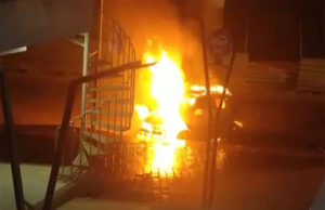 વિવાદ વકર્યો; હાર્દિક પટેલના પોસ્ટર પર કાળી શાહી લગાવનાર ધનજી પટેલની મોડી રાત્રે અજાણ્યા શખ્સે ‘સ્વીફ્ટ કાર’ સળગાવી દીધી, કાર બળીને ખાખ!