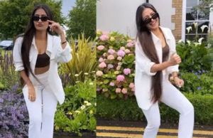 આયર્લેન્ડમાં ચહલની પત્ની ધનશ્રીની બોલિવૂડ સ્ટાઈલ; ગોવિંદાના સોન્ગ પર માર્યા ઠુમકા, ધનશ્રીએ કહ્યું -ફૂલો-હવામાને મને આ કરવા માટે મજબૂર કરી!