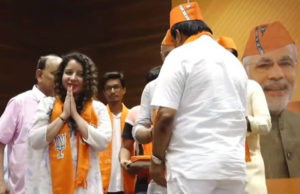નવા ભાઈ-બહેનની ભાજપમાં એન્ટ્રી : શ્વેતા બ્રહ્મભટ્ટને સી.આર. પાટીલે કેસરીયો ખેસ પહેરાવ્યો, શ્વેતાએ કહ્યું – રાજકીય લાઈફ મારી રીતે પસંદ કરી છે!