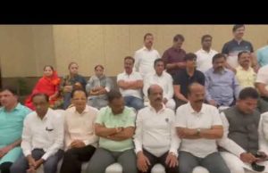 શિંદેની સાથે 49 ધારાસભ્ય,’શિવસેના ઝૂકી’; શિંદેનું નિવેદન; બળવાખોરોને ભાજપનું નામ લીધા વગર કહ્યું-‘મહાશક્તિ આપણી સાથે છે’, જુઓ Video