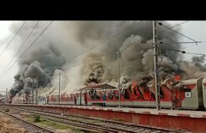 ઉગ્ર વિરોધ : પટના સહિત 22 જિલ્લામાં હિંસક પ્રદર્શન, 6 ટ્રેન સળગાવાઈ; ડે. મુખ્યમંત્રી અને ભાજપ પ્રદેશ અધ્યક્ષના ઘર પર હુમલો, જુઓ Video