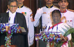 પ્રથમ મહિલા આદિવાસી રાષ્ટ્રપતિ : દ્રૌપદી મુર્મુ બન્યા 15મા રાષ્ટ્રપતિ; CJI રમણાએ શપથગ્રહણ કરાવ્યા, મુર્મુએ કહ્યું- જનતાનું હિત મારા માટે સર્વોપરી છે!