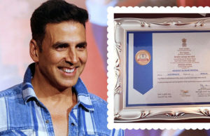 સન્માન પત્ર : ઈનકમ ટેક્સ ડિપાર્ટમેન્ટે બોલિવૂડ એક્ટર અક્ષય કુમારનું સન્માન કર્યું : એક્ટર હિંદી ફિલ્મ ઇન્ડસ્ટ્રીમાંથી સૌથી વધુ ટેક્સ ભરે છે!