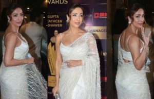 મેકઅપનો કમાલ : સાડીમાં મલાઈકા અરોરાનો જલવો; વ્હાઇટ સાડીમાં મલાઈકા અરોરાનો ગોર્જિયસ અંદાજ, ચાહકોએ કહ્યું- 48ની ઉંમરમાં 21ની લાગી!