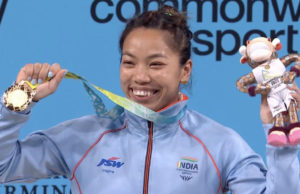 કોમનવેલ્થ ગેમ્સનો બીજો દિવસ : મીરાબાઈ ચાનૂએ ભારતને અપાવ્યો પહેલો ગોલ્ડ, ગેમ્સ રેકોર્ડની સાથે 49 કિલોગ્રામ કેટેગરીમાં બની “ચેમ્પિયન”!