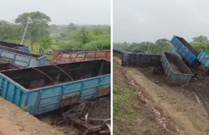 ટ્રેન અકસ્માત : દાહોદ પાસે ટ્રેન અકસ્માત : મંગલ મહુડી ગામે ગુડ્સ ટ્રેનના 16 ડબ્બા ખડી પડ્યા, મુંબઈ-દિલ્હી સહિત 27 ટ્રેન ડાઇવર્ટ કરાઈ, 5 ટ્રેન કેન્સલ!