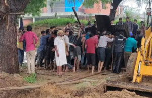 અમદાવાદ વરસાદનો બીજો રાઉન્ડ, 1 ઇંચ વરસાદ : ઓગણજમાં દશેશ્વર ફાર્મની દીવાલ પડતાં 5 મજૂર દટાયા, ફાયરબ્રિગેડની ટીમે તમામને રેસ્ક્યૂ કર્યા!