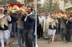 PM નરેન્દ્ર મોદીની માતૃશ્રી હીરાબાનું વહેલી સવારે નિધન, મોદીએ આપી અંતિમ કાંધ