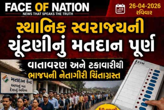 સ્થાનિક સ્વરાજ્યની ચૂંટણીનું મતદાન પૂર્ણ, વાતાવરણ અને ટકાવારીથી ભાજપની નેતાગીરી ચિંતાગ્રસ્ત